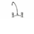 Mezcladora Teka 370421m Laser Fregadero 8" Dos Puños