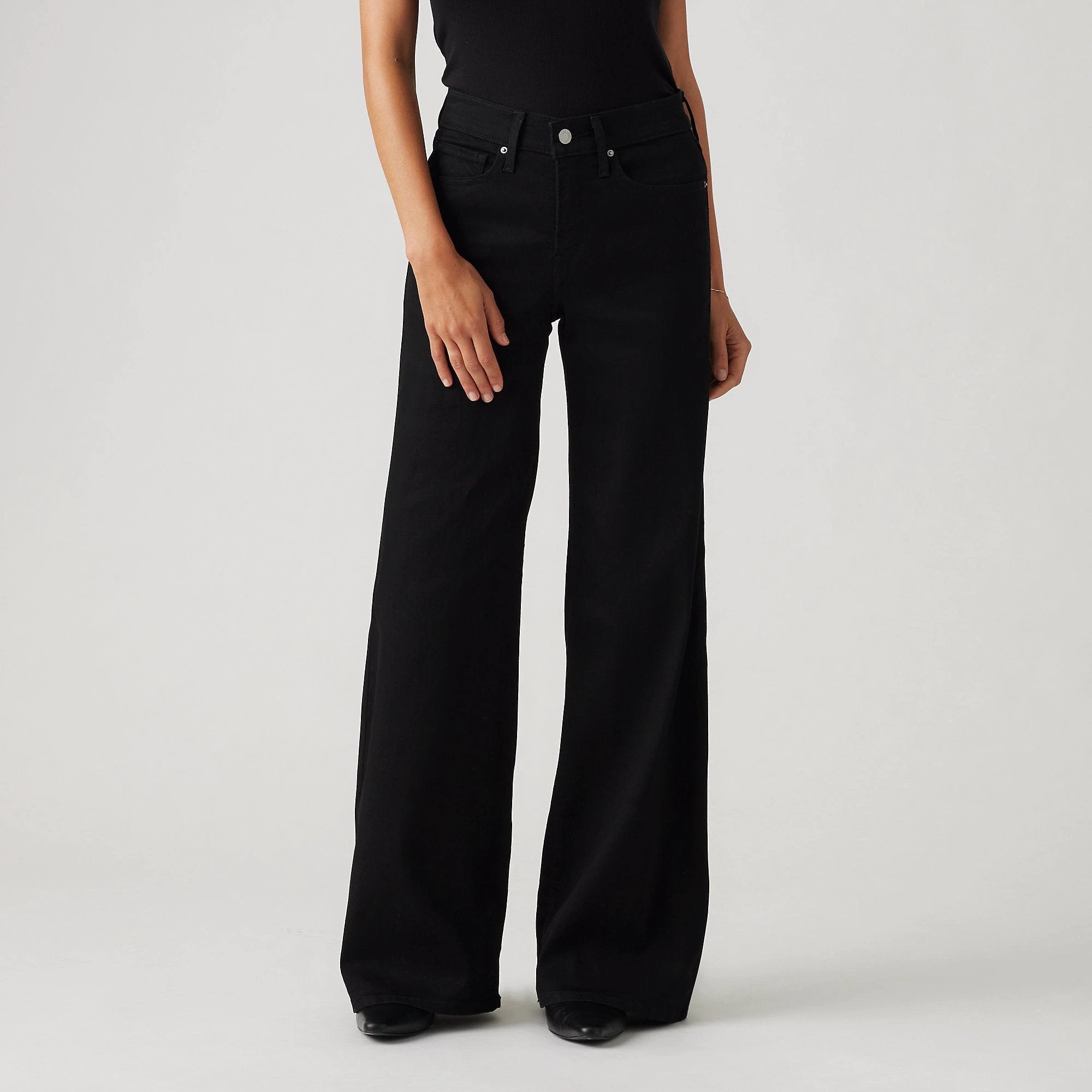 Pantalones Jeans Levis 318 Shaping Wide Leg Para Damas by Levis