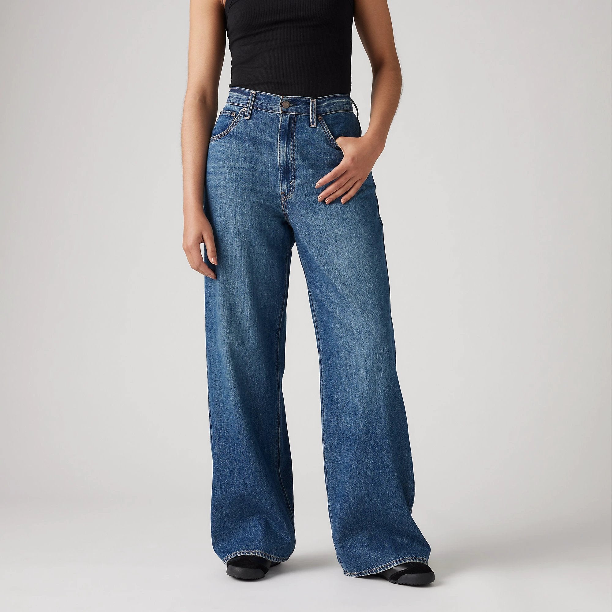 Pantalones Jeans Levis Cinch Baggy Para Damas by Levis