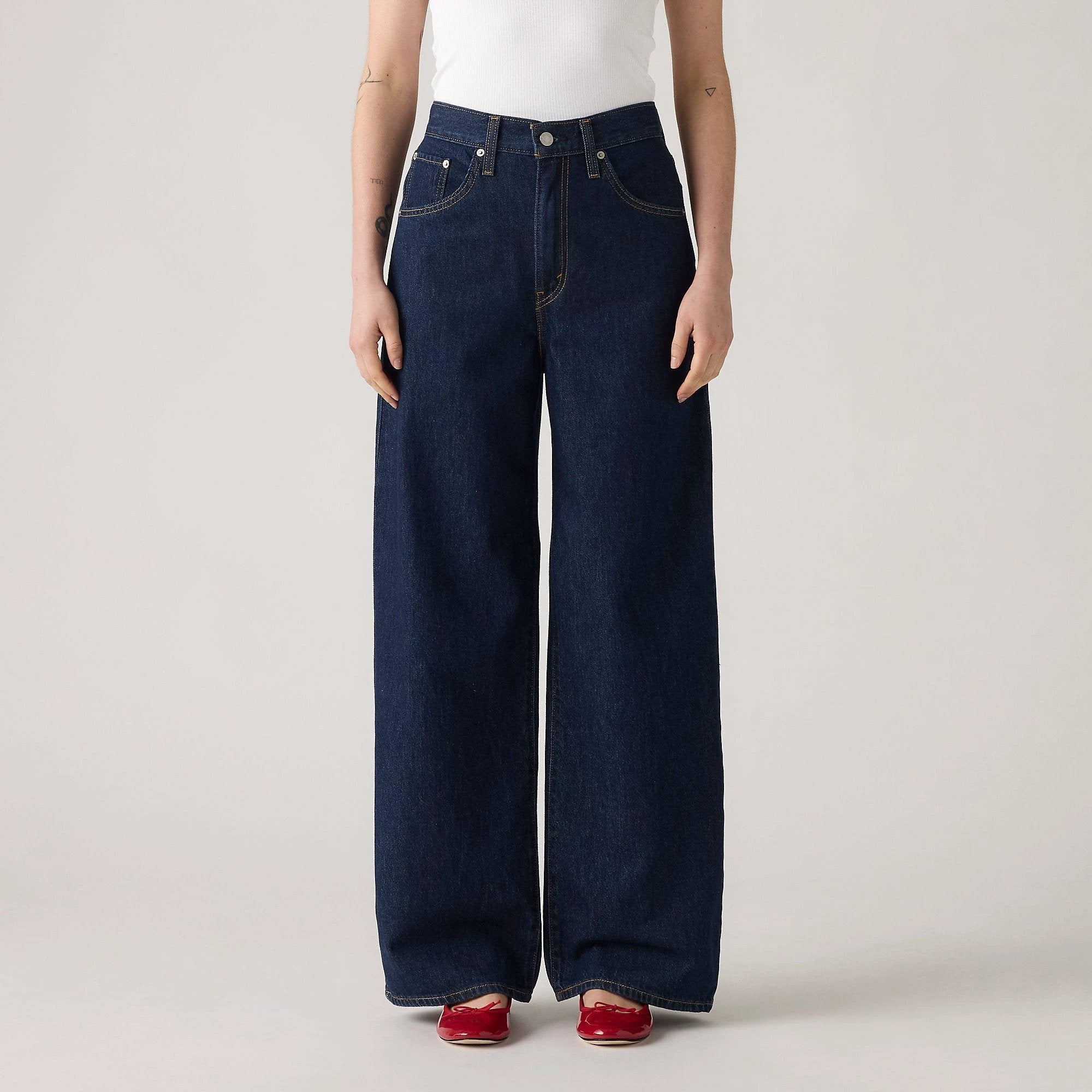 Pantalones Jeans Levis Cinch Baggy Para Damas by Levis