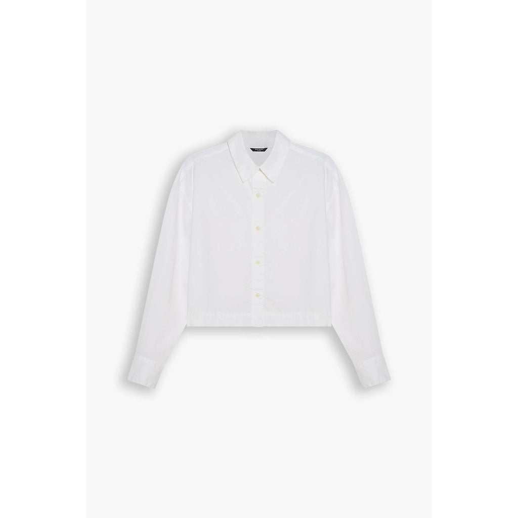 Camiseta Dockers Boxy Cropped Mangas Largas Lisa Para Damas by Dockers