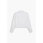 Camiseta Dockers Boxy Cropped Mangas Largas Lisa Para Damas by Dockers