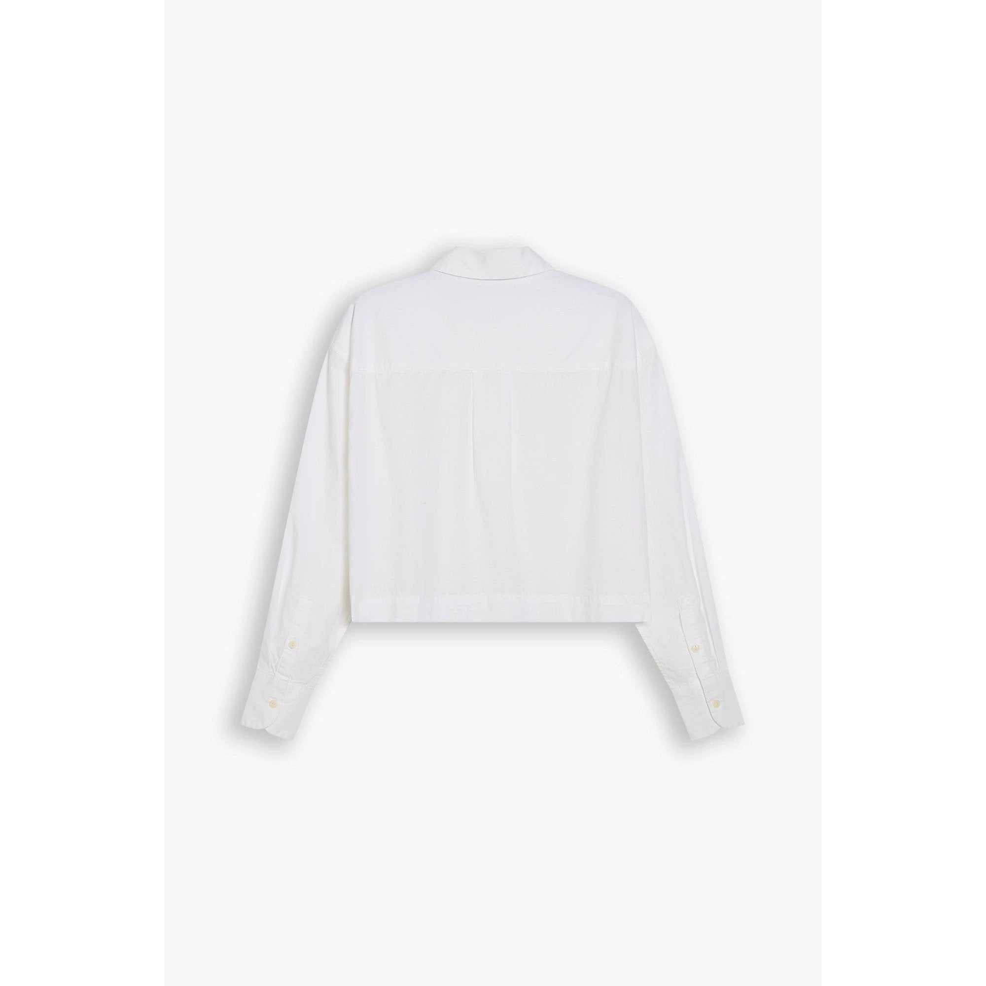 Camiseta Dockers Boxy Cropped Mangas Largas Lisa Para Damas by Dockers