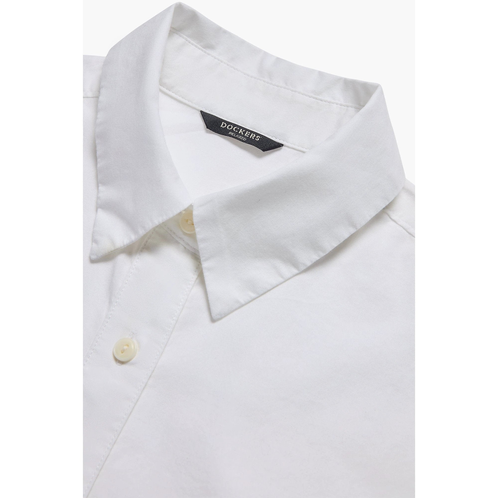 Camiseta Dockers Boxy Cropped Mangas Largas Lisa Para Damas by Dockers