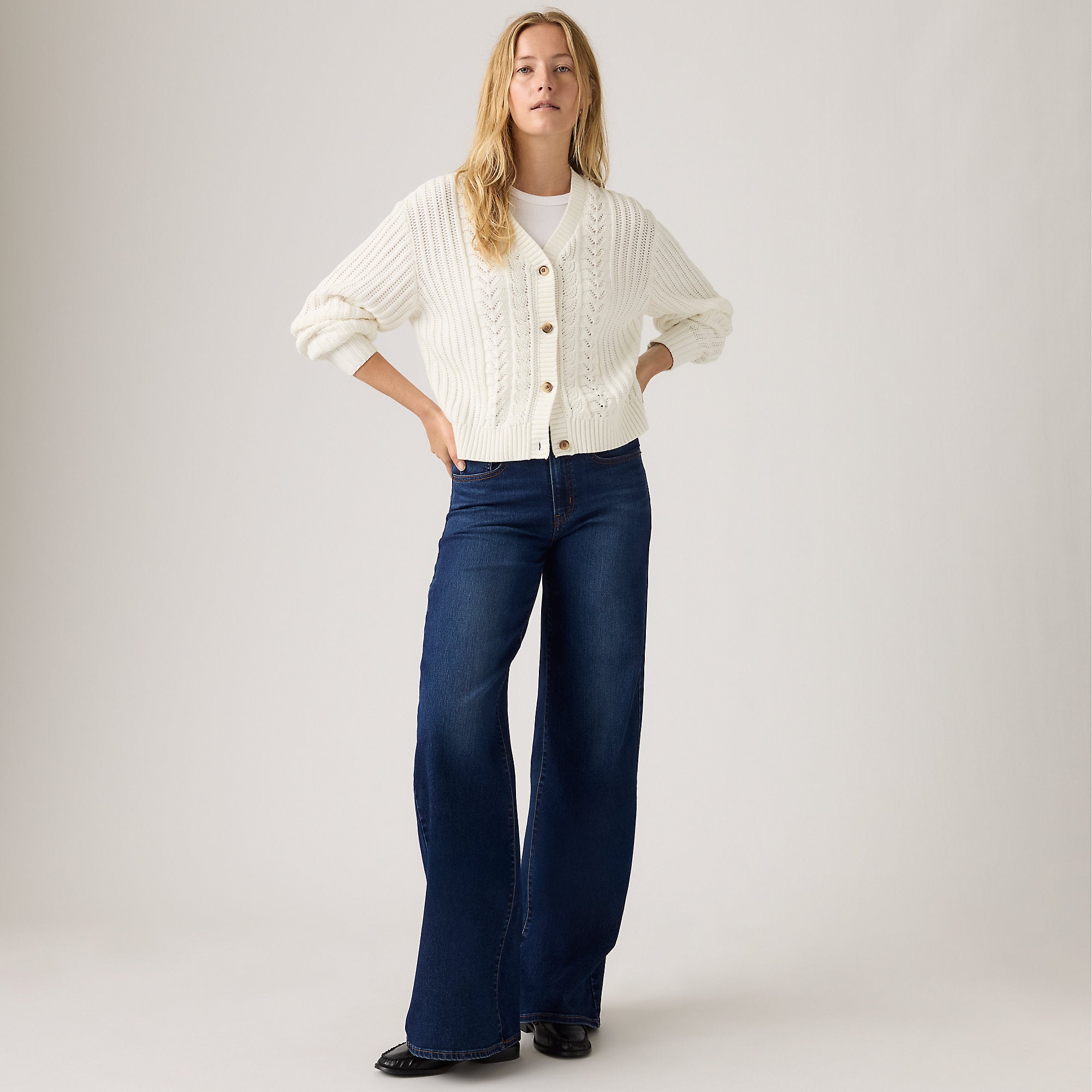 Pantalones Jeans Levis 728 High Rise para Damas