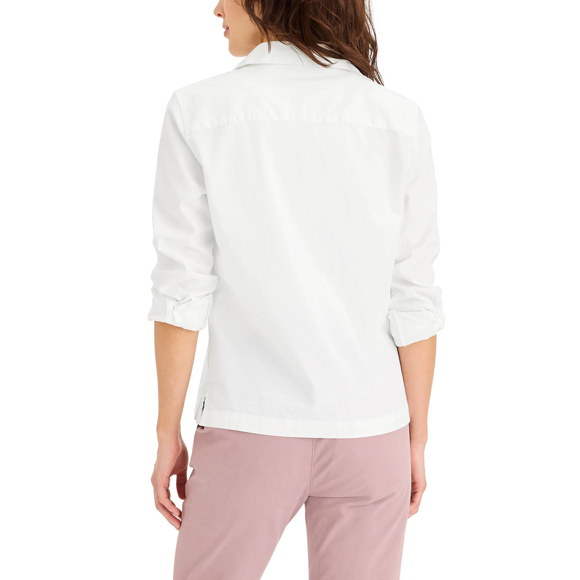 Camisa Dockers Mangas Largas Lisa Para Damas by Dockers