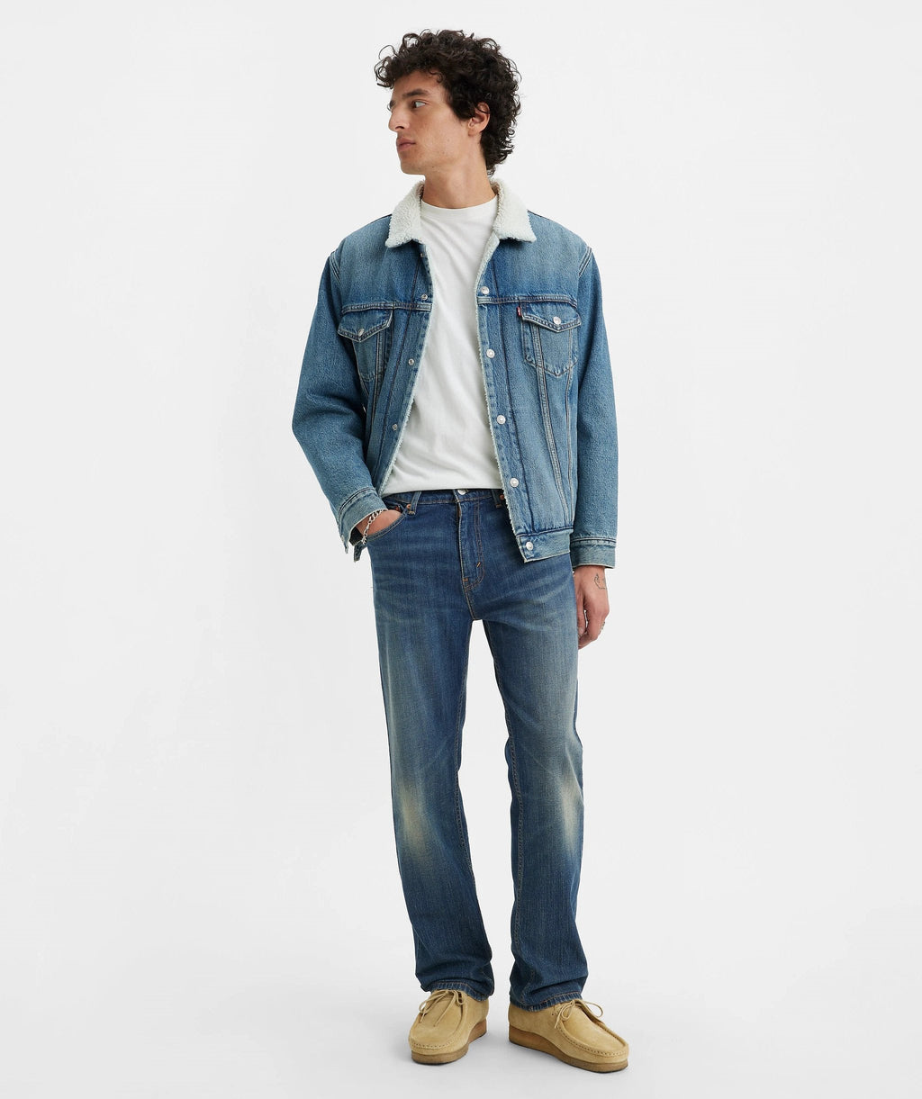 Pantalones Jeans Levis 505 Regular Let Para Caballeros by Levis