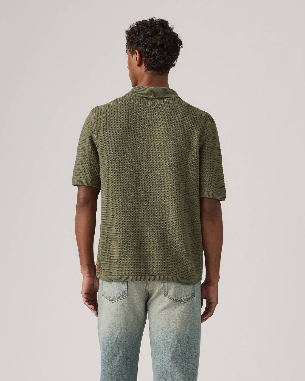 Camisa Levis Mangas Cortas Lisa para Caballeros