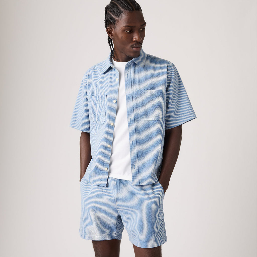 Camisa Levis Mangas Cortas Rayas para Caballeros