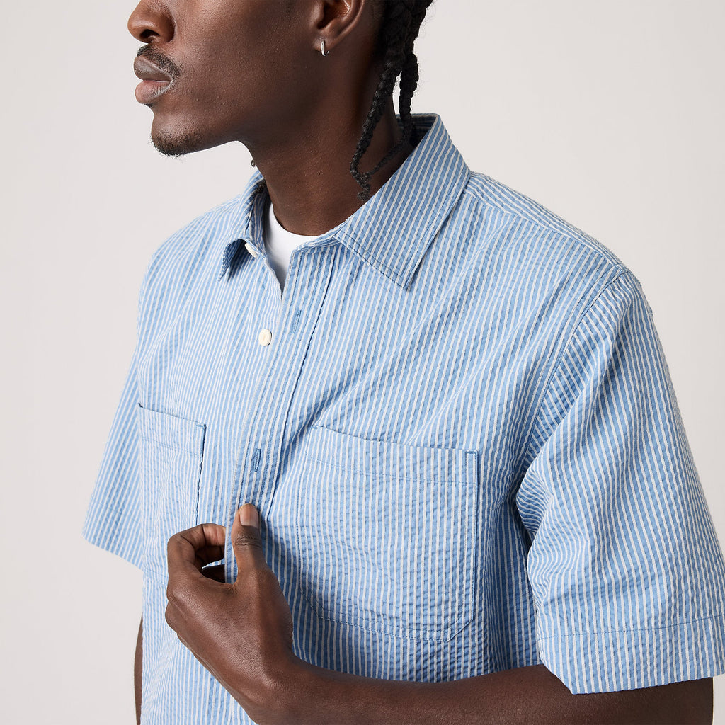 Camisa Levis Mangas Cortas Rayas para Caballeros