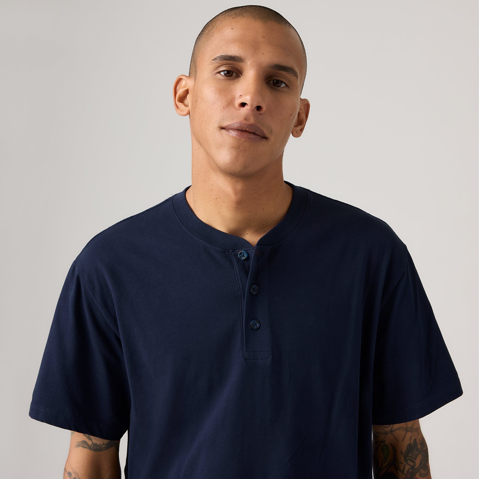 Camiseta Levis Mangas Cortas Lisa para Caballeros