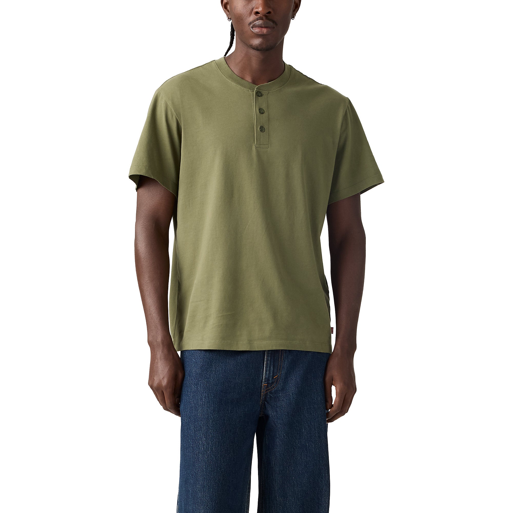 Camiseta Levis Mangas Cortas Lisa para Caballeros