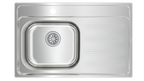Fregadero Teka Galaxy 800x510 115110038 6" 1 Cubeta Escurridor Derecho 8461112