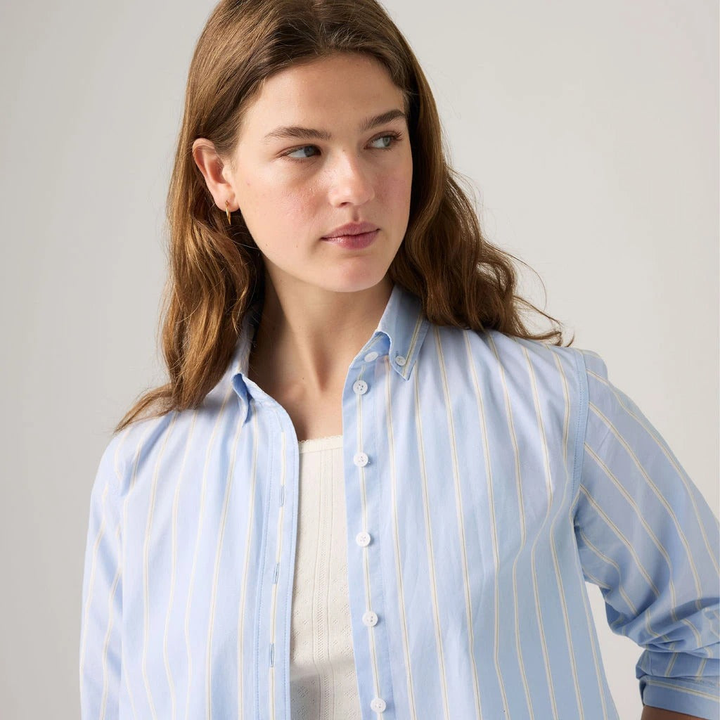 Camisa Levis Mangas Largas Rayas para Damas