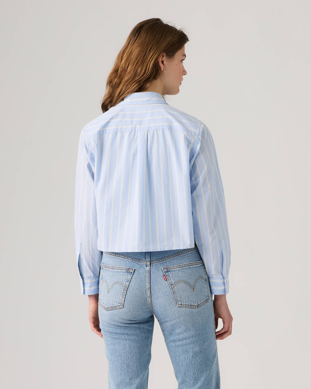 Camisa Levis Mangas Largas Rayas para Damas