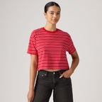 Camiseta Levis Mangas Cortas Rayas para Damas