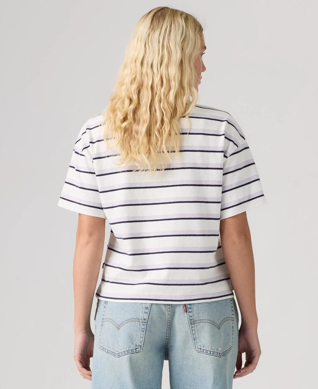 Poloshirt Levis Mangas Cortas Rayas para Damas