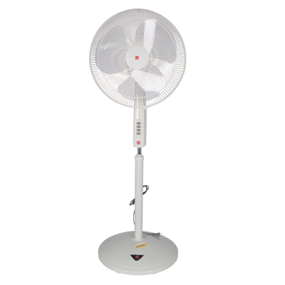 Abanico Kdk P41u Pedestal 16" Blanco Base Redonda