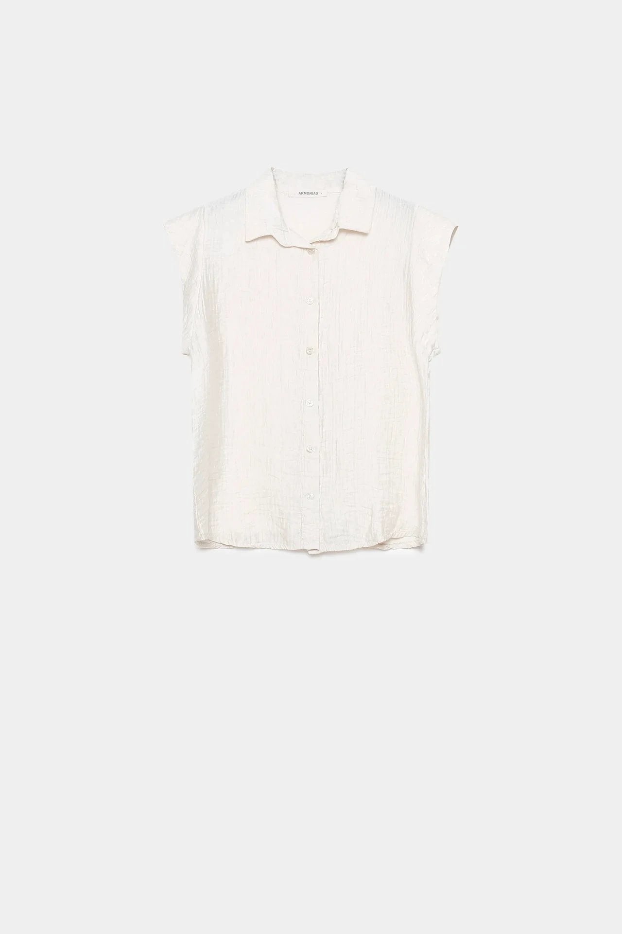 Blusa Armonias Mangas Cortas Lisa Para Damas by Armonias