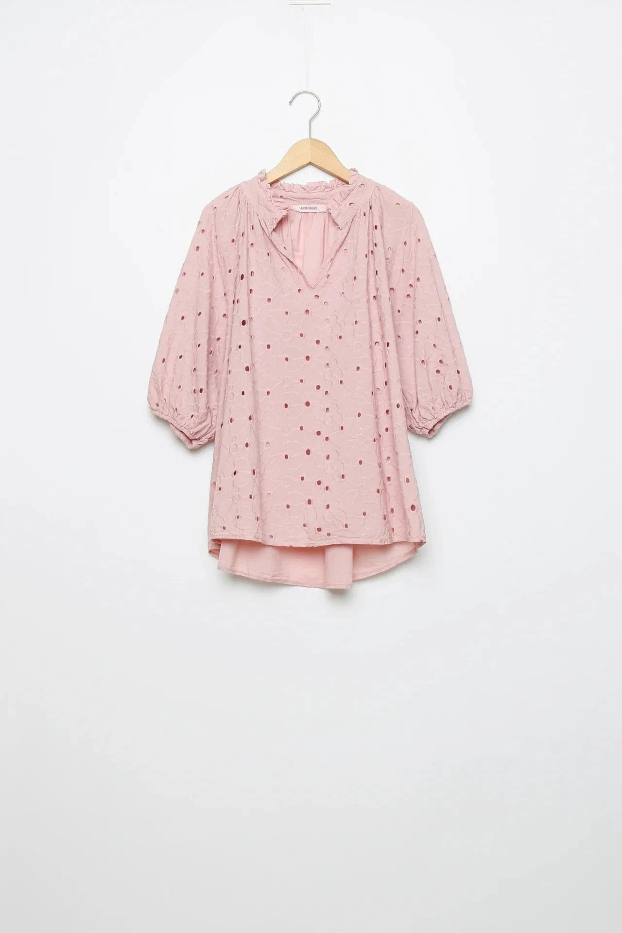 Blusa Armonias Mangas 3/4 Estampada Para Damas by Armonias