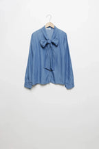 Blusa Massima Grazia Mangas Largas Lisa Para Damas by Massima Grazia