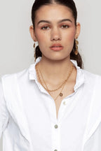 Blusa Massima Grazia Mangas Largas Lisa Para Damas by Massima Grazia