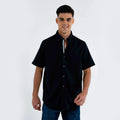 Camisa Nautica Mangas Cortas Lisa Para Caballeros by Nautica