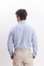 Camisa Nautica Mangas Largas Rayas para Caballeros