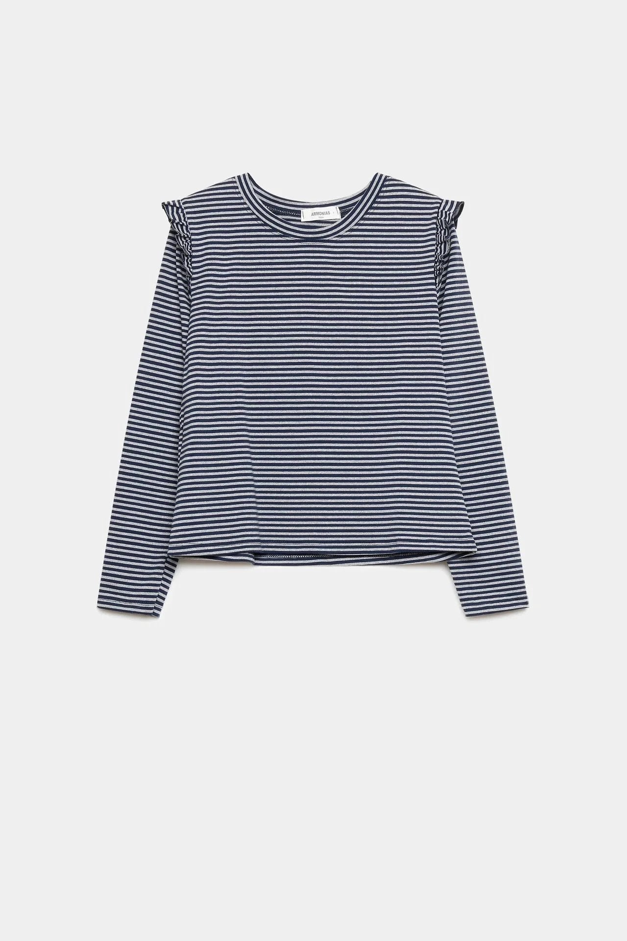 Blusa Armonias Mangas Largas Rayas Para Damas by Armonias