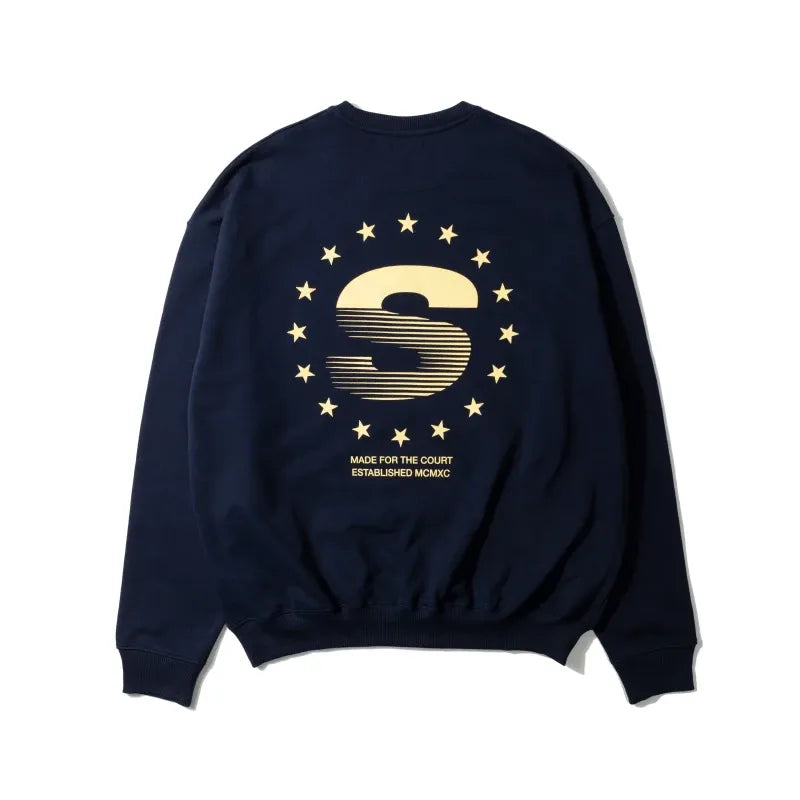 Own Your Grind Crewneck Azul Marino