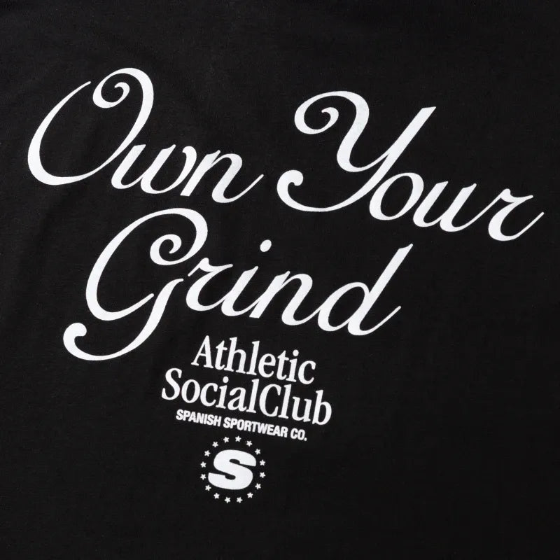 Athletic Social Club Tee Negro