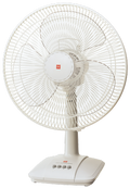 Abanico Kdk A40a Mesa 16" Blanco