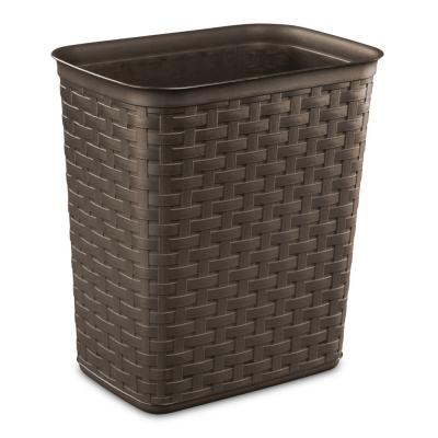 Zafacon Sterilite 10346p06 3.4gal 13l Marron