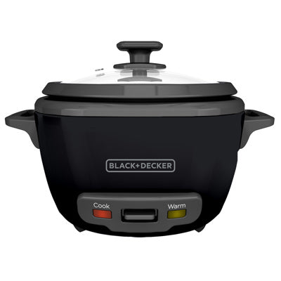 Olla Arrocera Black&decker Rc514b 14 Tazas 1.2l Negra