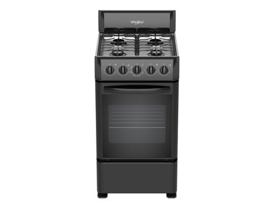 Estufa Horno Whirlpool Lww1002b 20" Gas Negro 4q
