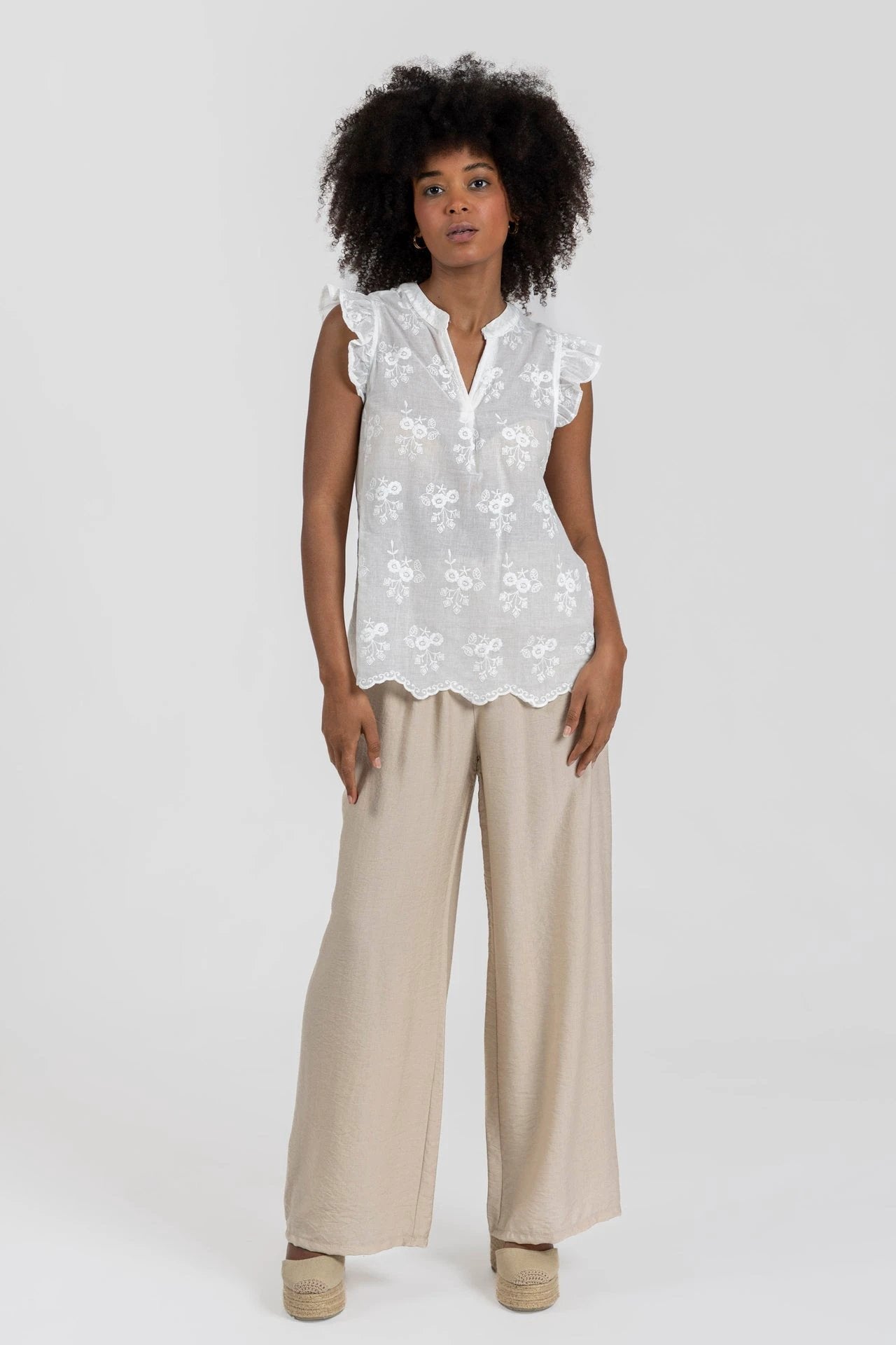 Blusa Armonias Mangas Cortas Estampada Para Damas by Armonias