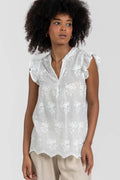 Blusa Armonias Mangas Cortas Estampada Para Damas by Armonias