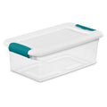 Caja Plastica Sterilite 14928012 6qt Transparente Tapa