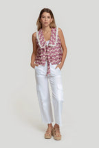 Top Massima Grazia Estampado Para Damas by Massima Grazia