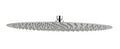 Ducha Teka 790066600 Cromada Acero Inoxidable 250