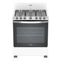 Estufa Horno Whirlpool Lwfr3100q00 30" Gas Blanco 6q