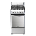 Estufa Horno Whirlpool Lwwr5000s 20" Gas Inox Ci 4q