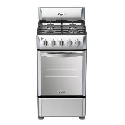 Estufa Horno Whirlpool Lwwr5000s 20" Gas Inox Ci 4q