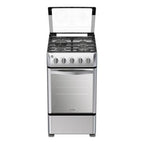 Estufa Horno Whirlpool Lwwr7000s00 20" Gas Inox Ci Coverlid 4q