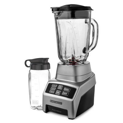 Licuadora Black&decker Bl1840ms 3 Vel + Termo 700w 1.5l Vidrio Gris
