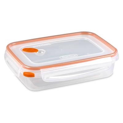 Envase Sterilite 03211106 5.8tz/1.4l Plastico Rectangular Tapa Clip