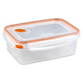 Envase Sterilite 03221106 8.3tz/2.2l Plastico Rectangular Tapa Clip