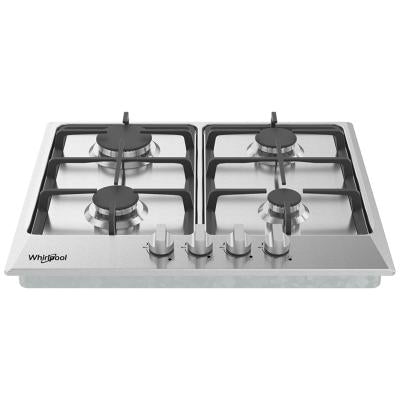 Estufa Tope Whirlpool Wp2420s 24'' Gas Inox 4q
