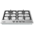 Estufa Tope Whirlpool Wp2420s 24'' Gas Inox 4q