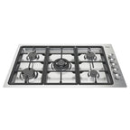 Estufa Tope Whirlpool Wp3550s 36'' Gas Inox 5q